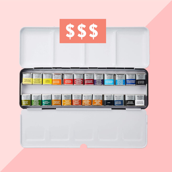 Travel Watercolor Palettes! Mini Art Haul: Portable Painter, Micro, Pocket  Sized Palette + Swatches 