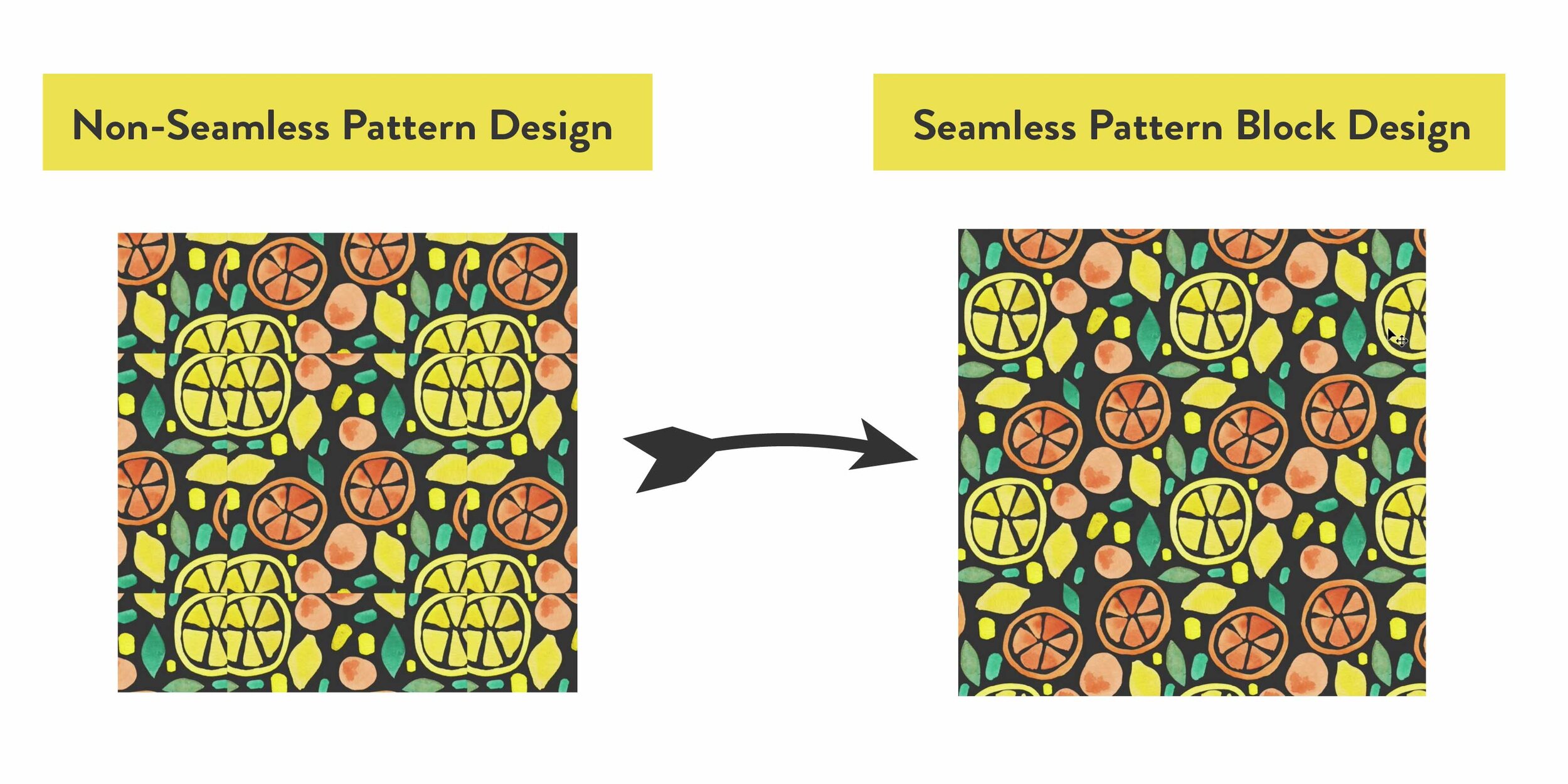 Seamless block print pattern in Photoshop 