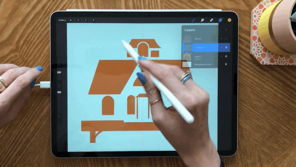 Procreate Tutorial - Drawing with Texture in Procreate — CatCoq