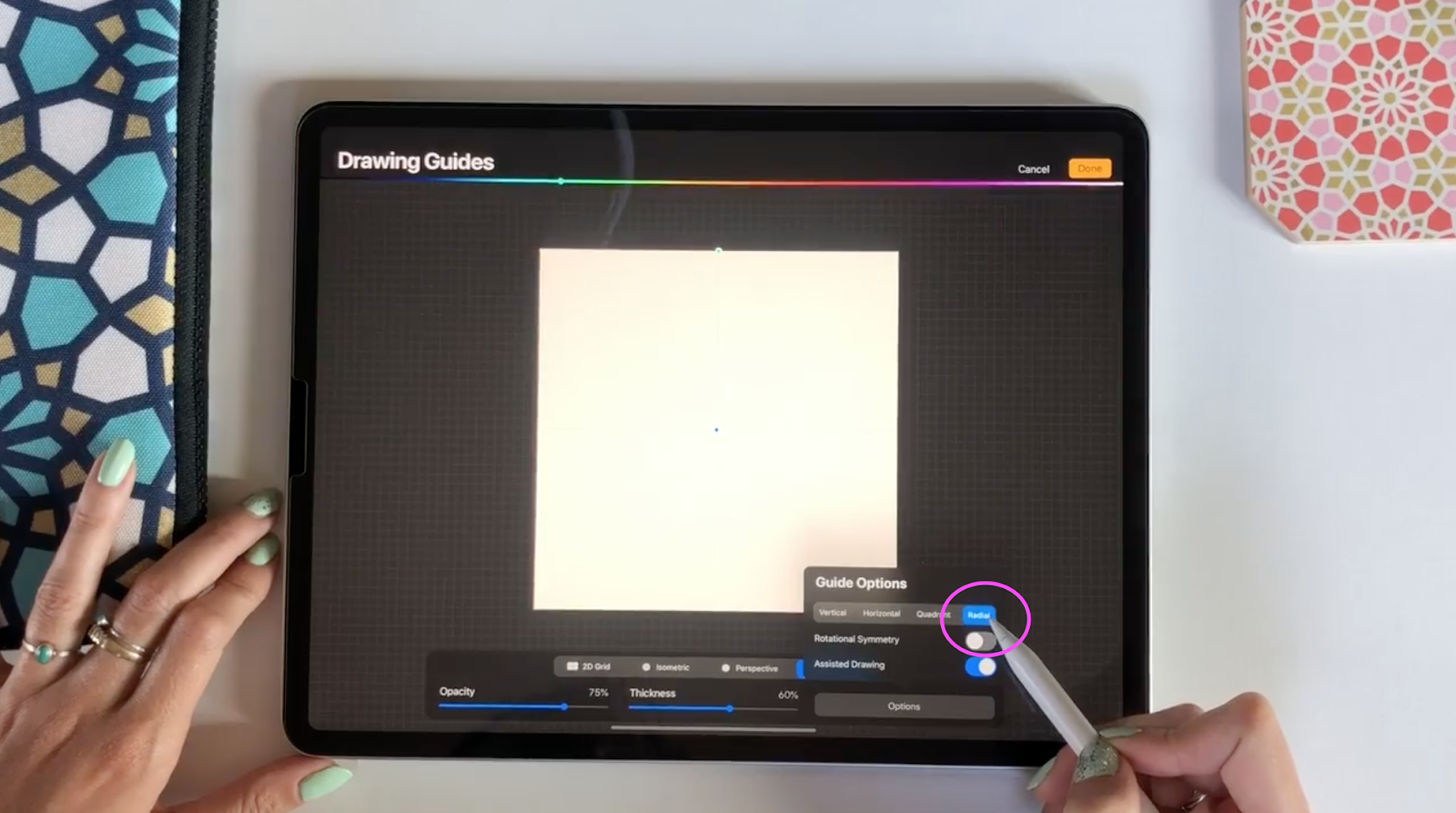 Procreate Tutorial - How to Create Perfectly Symmetrical Illustrations ...