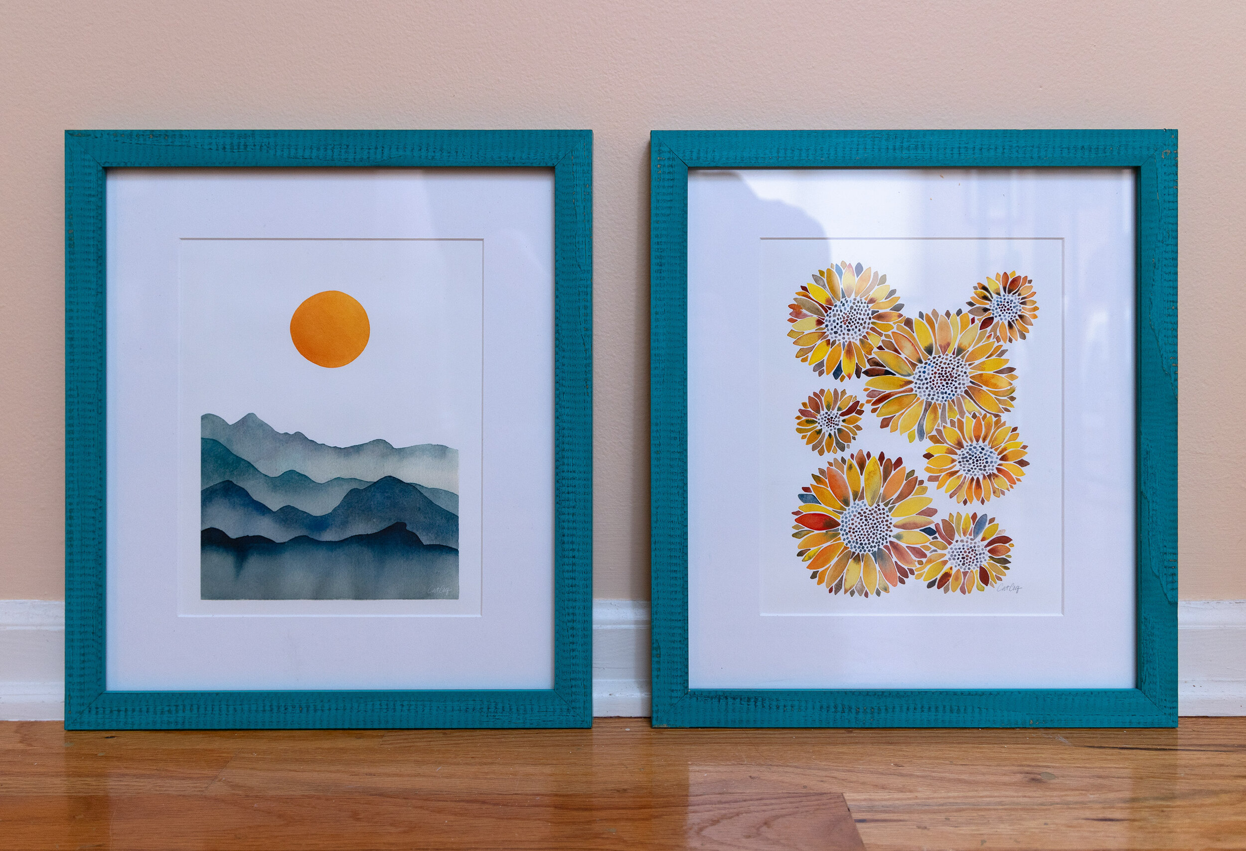 Tips for Framing Art Prints for Home Decor: Examples with Frames, Matting,  and Various Sizes — CatCoq