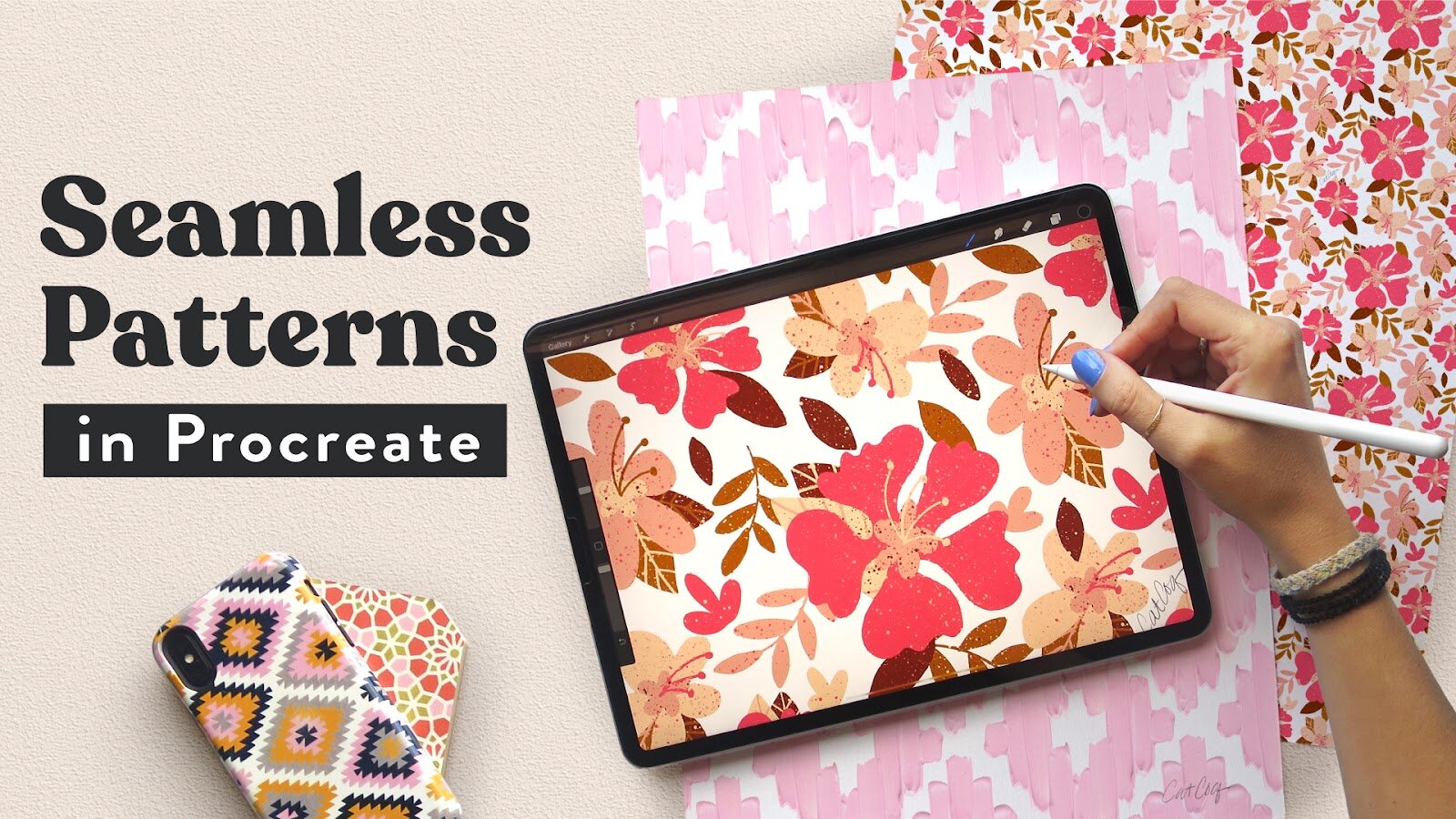 How To Make Pattern In Procreate How to Make a Seamless Pattern in Procreate — CatCoq