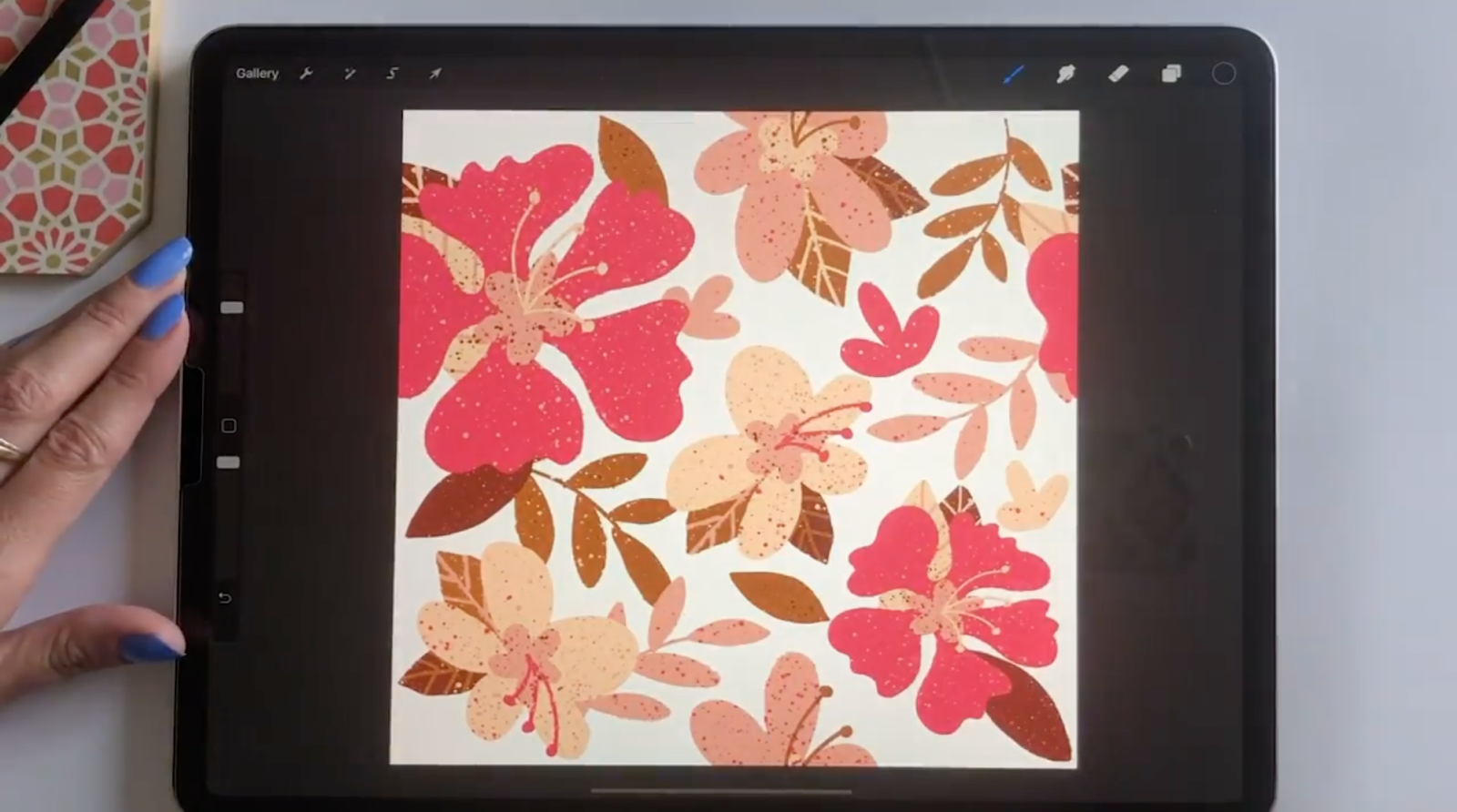 How to Make a Seamless Pattern in Procreate — CatCoq