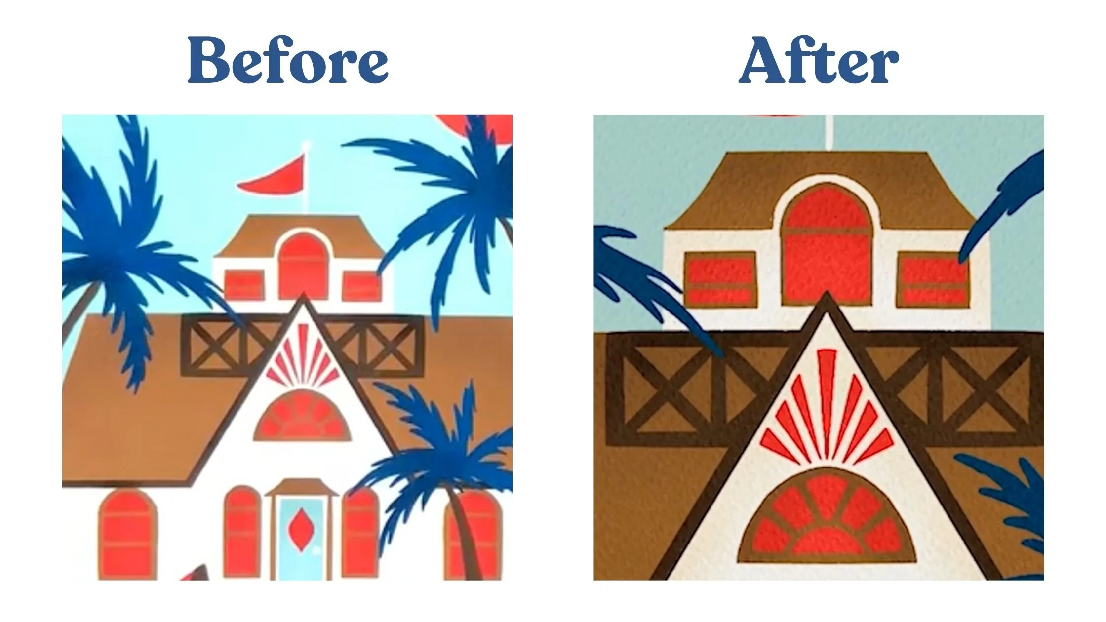 How to Add a Paper Texture Background to Digital Illustrations — CatCoq