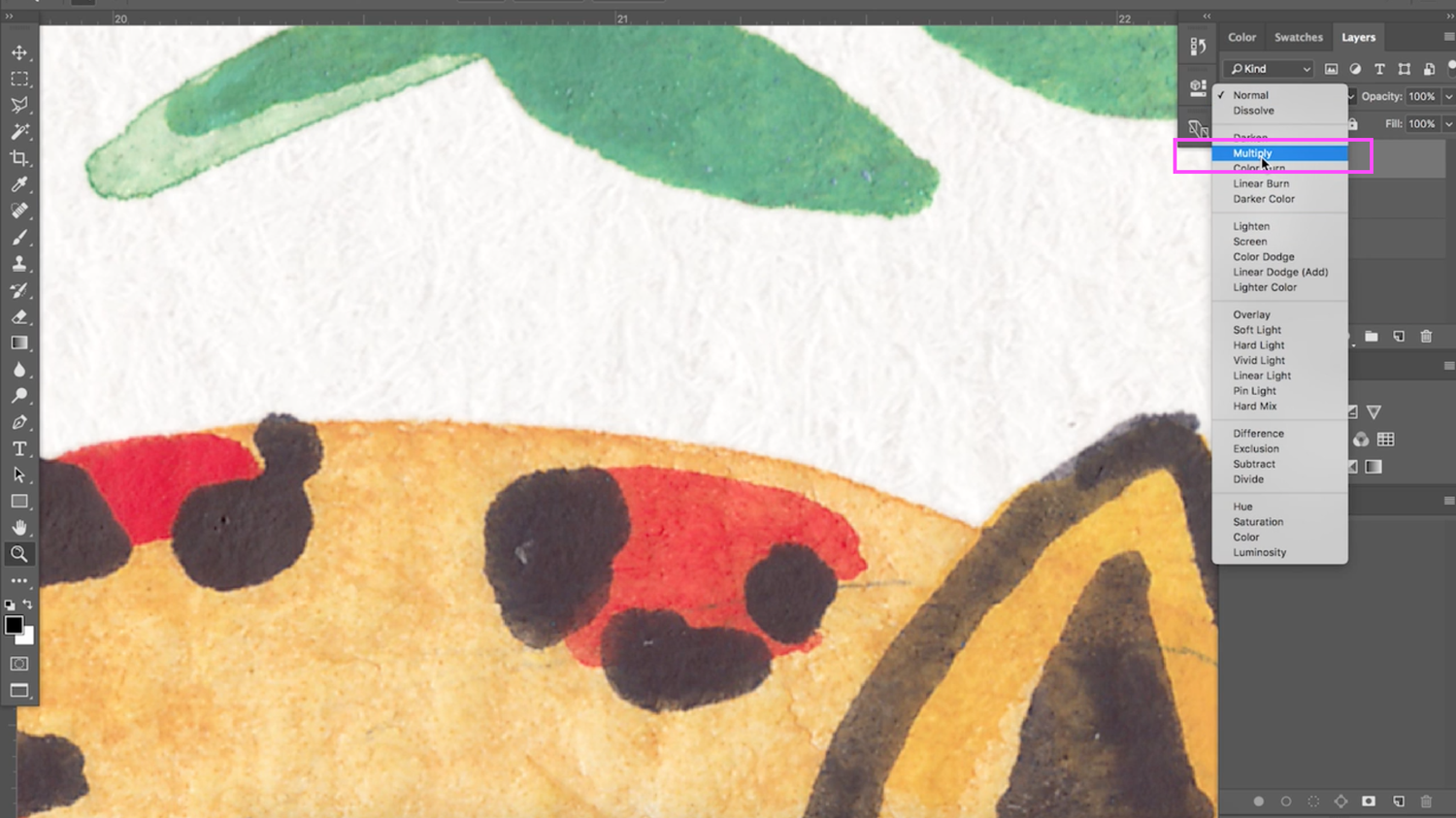 How to Add a Paper Texture Background to Digital Illustrations — CatCoq