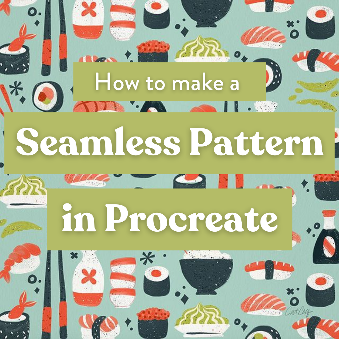 How to Create Assets for a Seamless Pattern — CatCoq