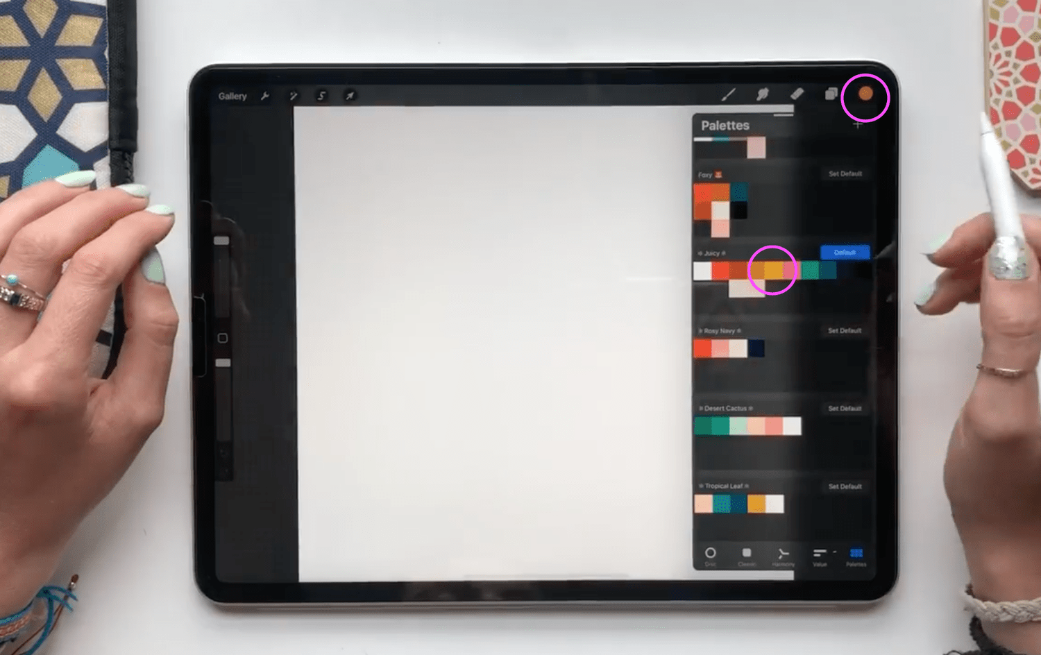 How to Draw Textured Citrus Fruit in Procreate — CatCoq