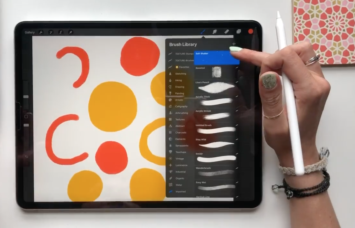 How to Draw Textured Citrus Fruit in Procreate — CatCoq