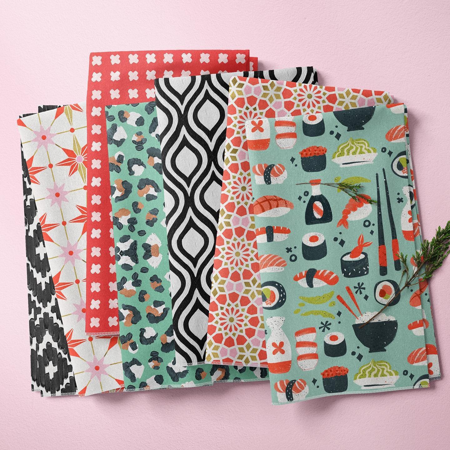 Surface Pattern Design Portfolio Children's Products