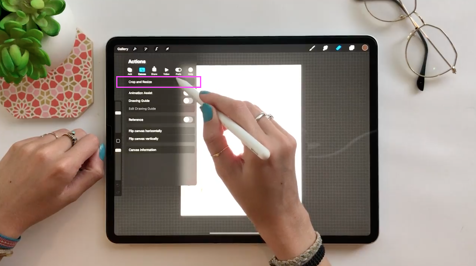 How To Create Canvas Sizes In Procreate – RUAUE