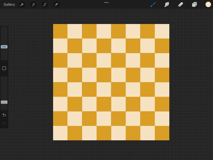 How to Make a Checkered Seamless Pattern in Procreate — CatCoq