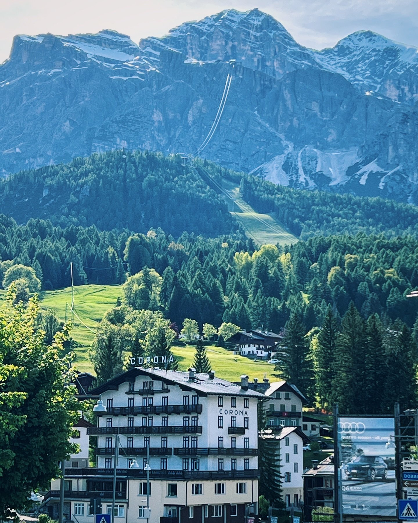 Yesterday, I drove eight hours in a Fiat Panda from Lake Como to the Dolomite mountains. (White-knuckling the steering wheel &amp; gear shift while maneuvering on cliffside roads barely wider than my tiny rental car.) I was heavily regretting my logi