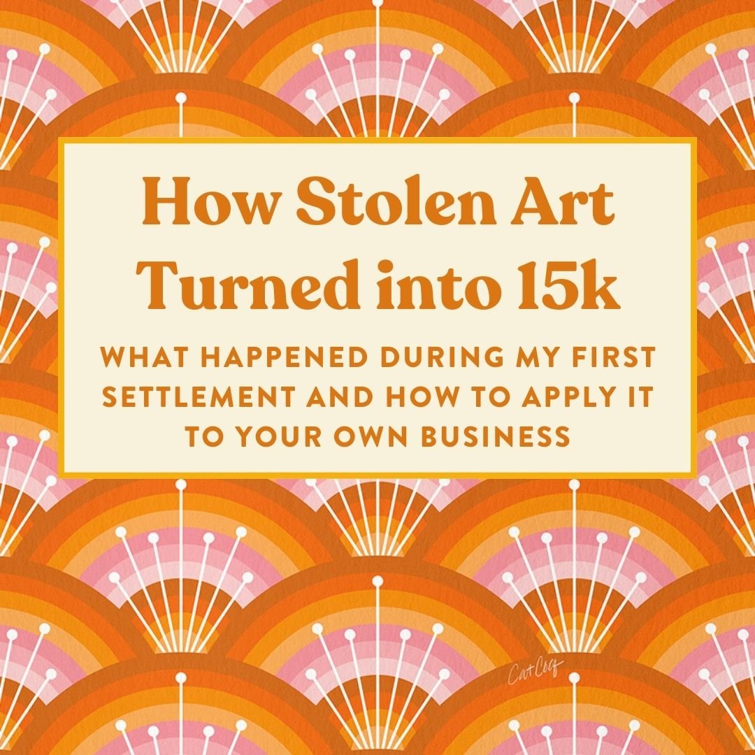 What to Do When Your Art is Stolen (Plus my first $15k settlement)