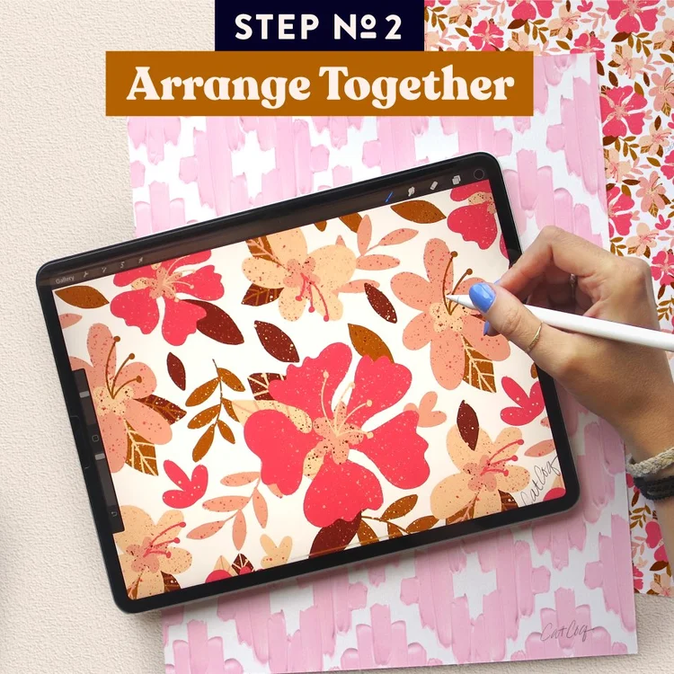 Seamless Patterns in Procreate — CatCoq