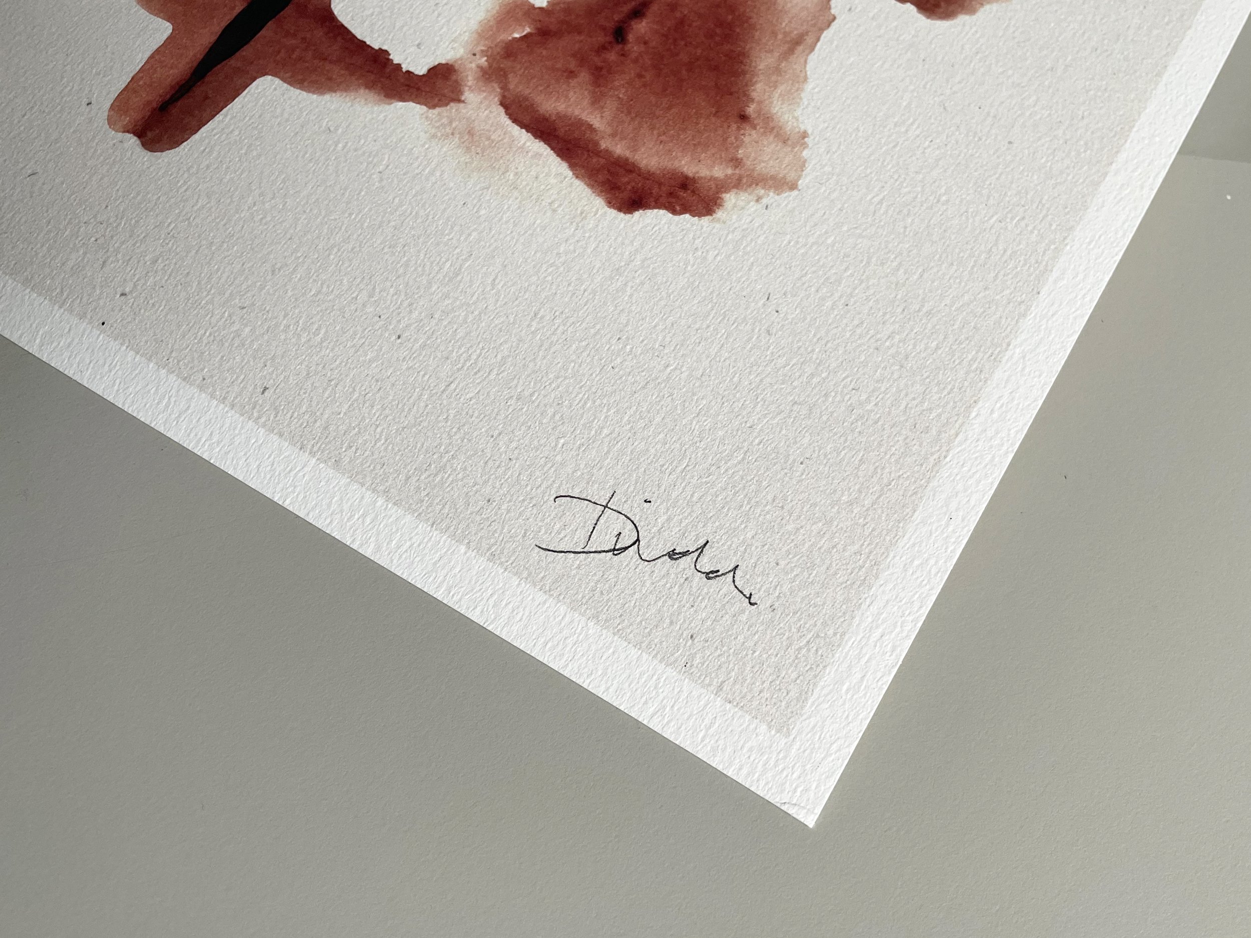 In Anxiety we Trust - by artist Diddo | Rorschach cards made with human blood | art | prints