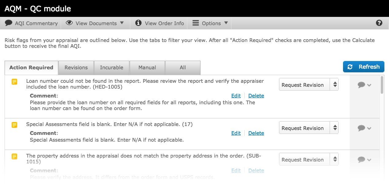 As you process your QC results, save time with hotkeys. Hit F5 to refresh and CTRL+S to save your work.
