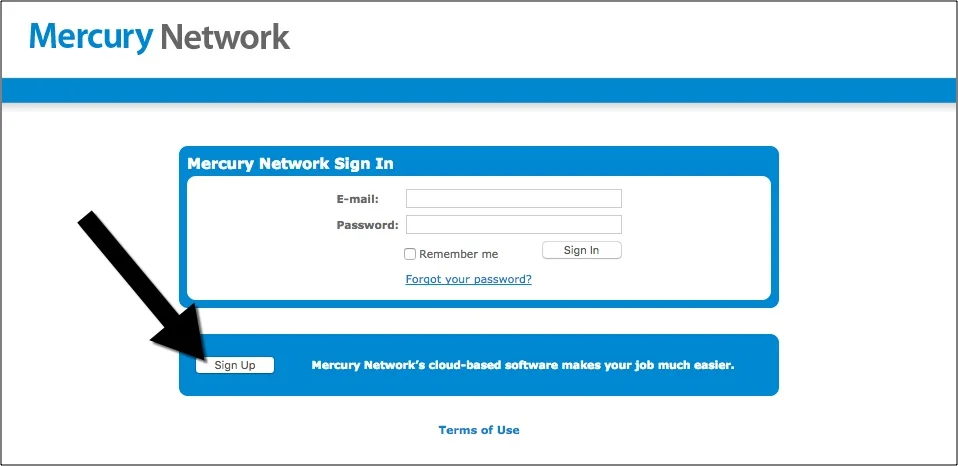 Create your account online at https://secure.mercuryvmp.com .