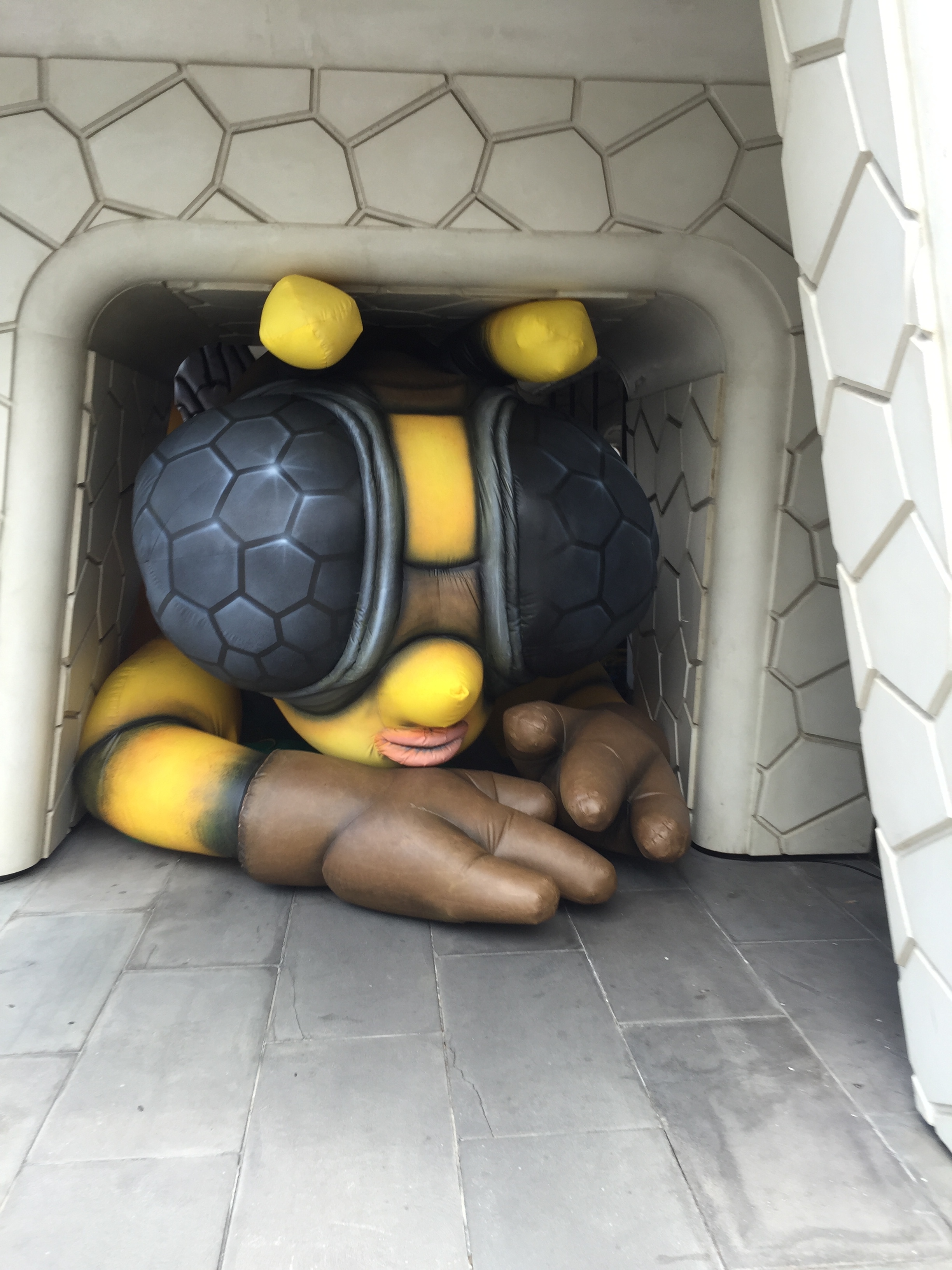 Inflatable Art Installation-Crash of the Bumble Bee