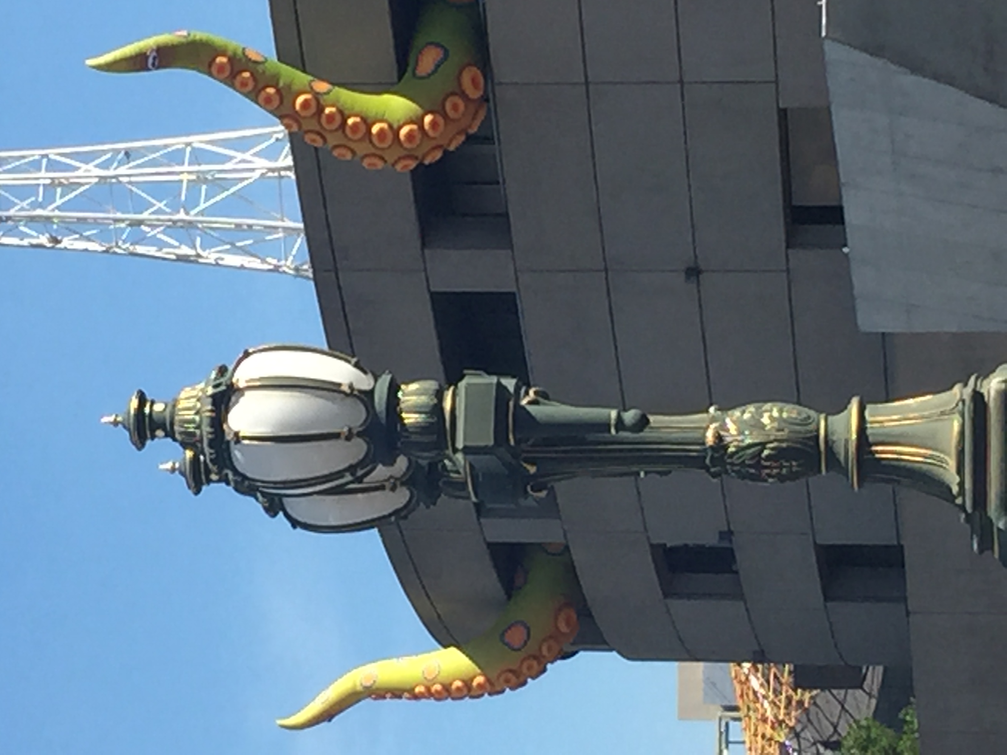 Lady Leviathan-Summersalt Festival, Inflatable Art Installation.