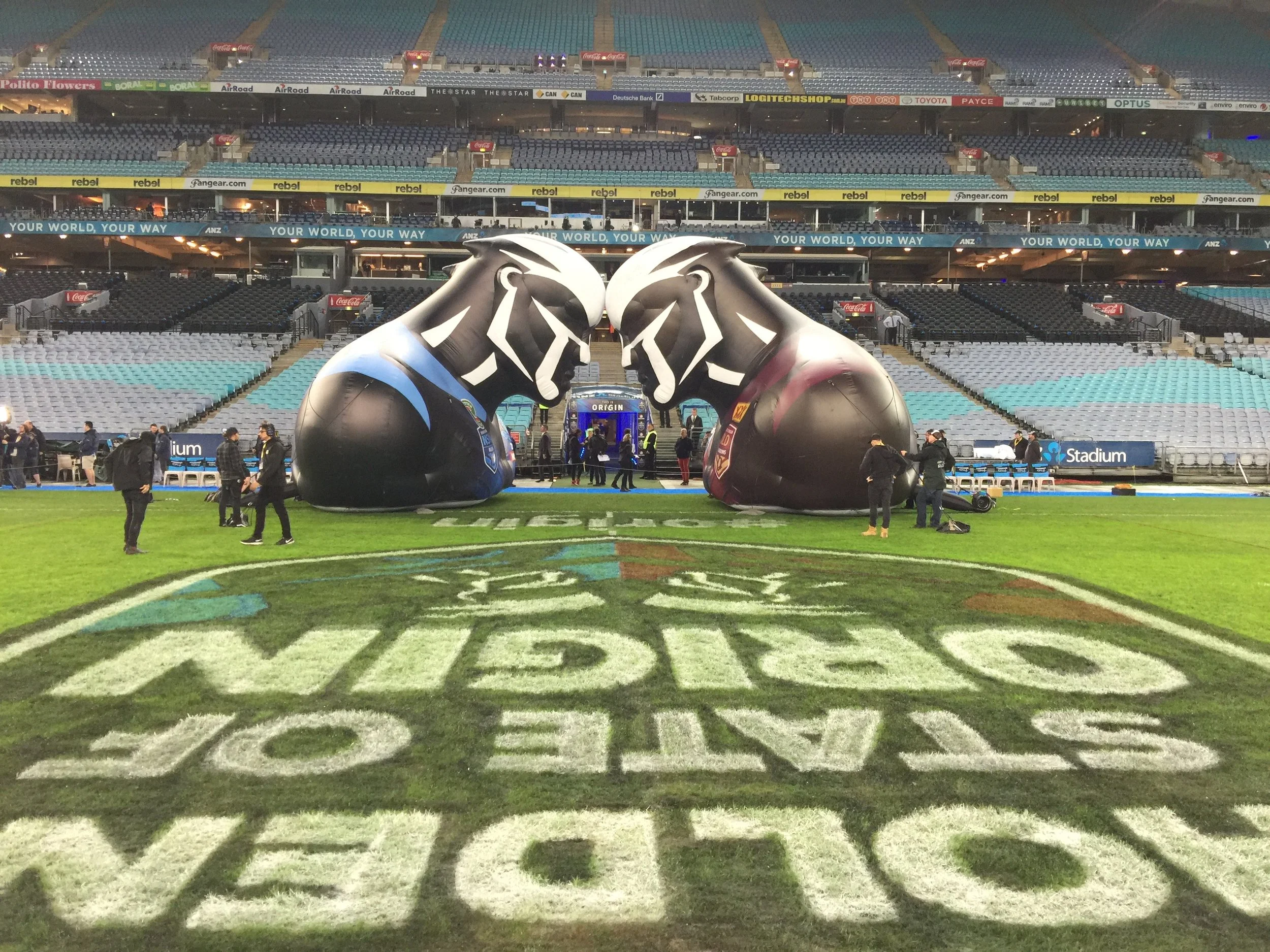 State of Origin 2016 - Player Entrance