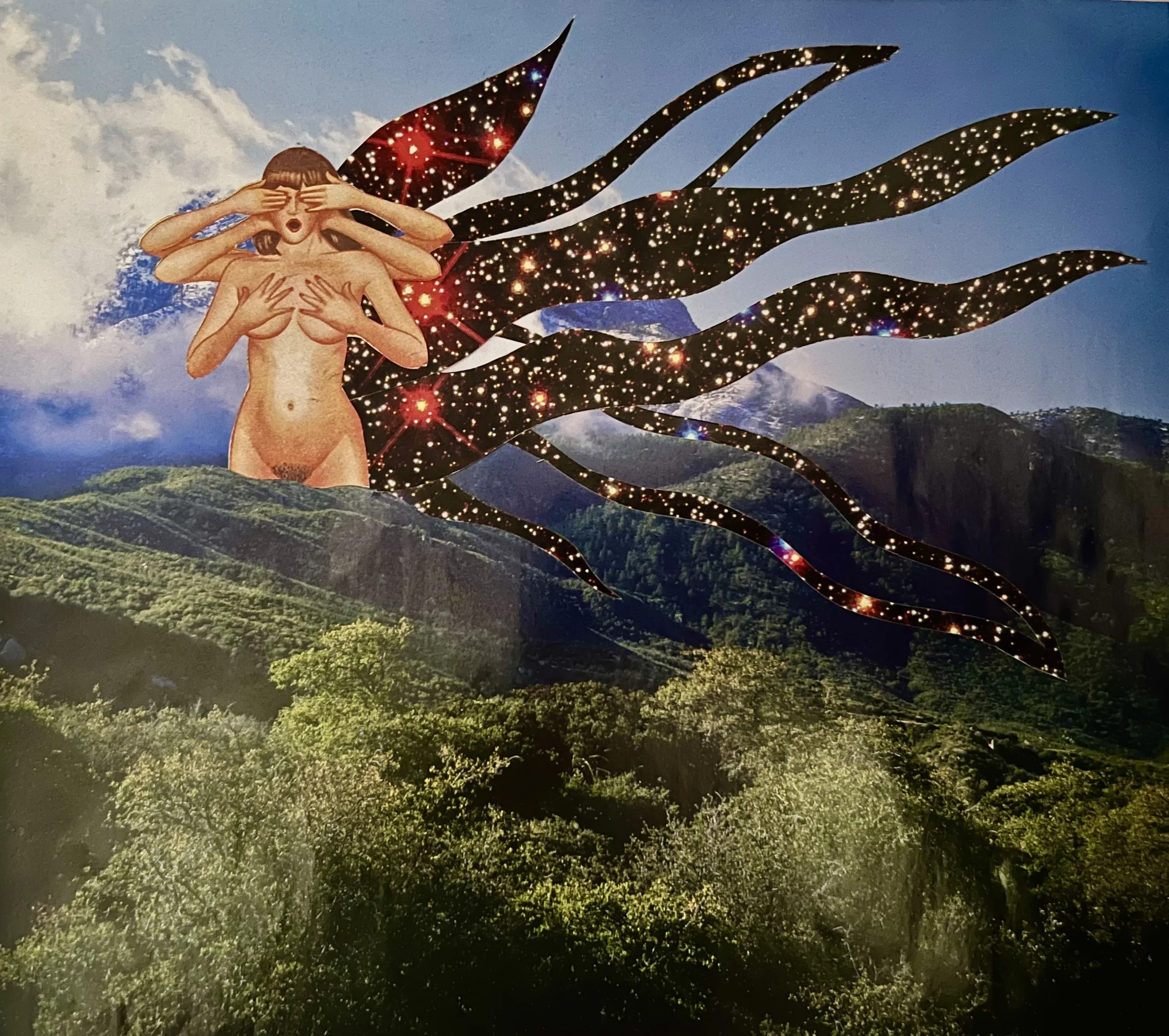 Full of hell, Goddess of the feminine divine, Lonely rage, Tear apart this world