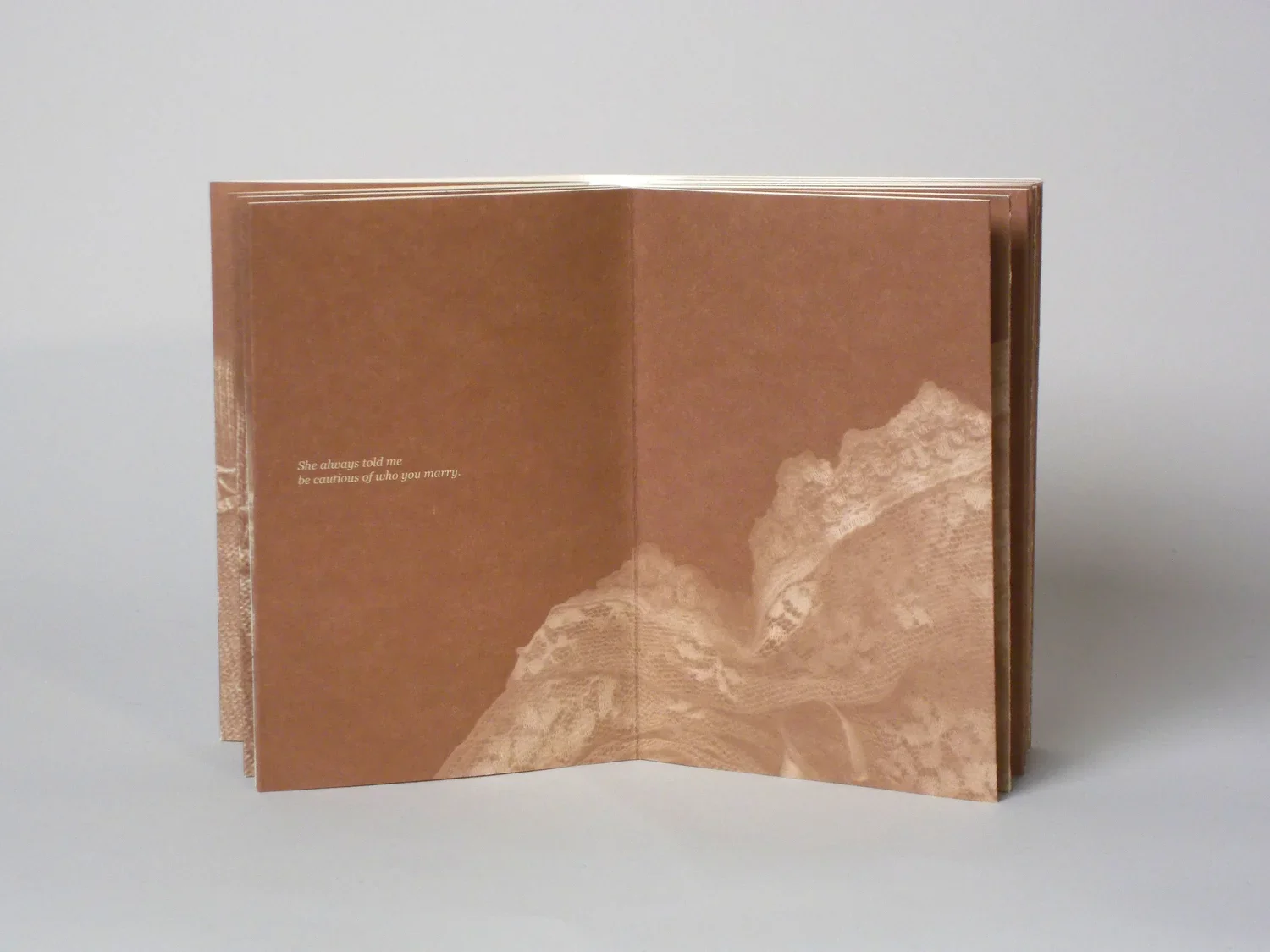  Offset Lithography, printed in the Borowsky Center for Publication Arts at the University of the Arts, Philadelphia, PA (2014).  As Peter Stallybrass writes in his article  Worn Worlds , clothing "receives us: receives our smells, our sweat, our sha
