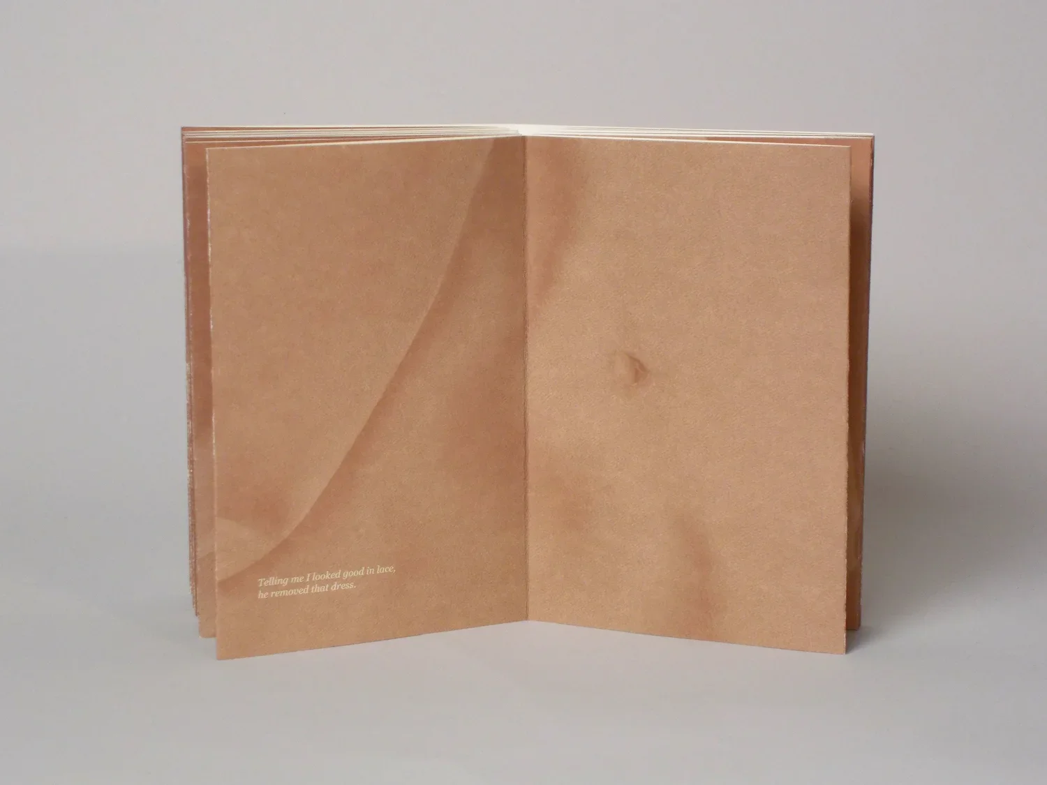  Offset Lithography, printed in the Borowsky Center for Publication Arts at the University of the Arts, Philadelphia, PA (2014).  As Peter Stallybrass writes in his article  Worn Worlds , clothing "receives us: receives our smells, our sweat, our sha