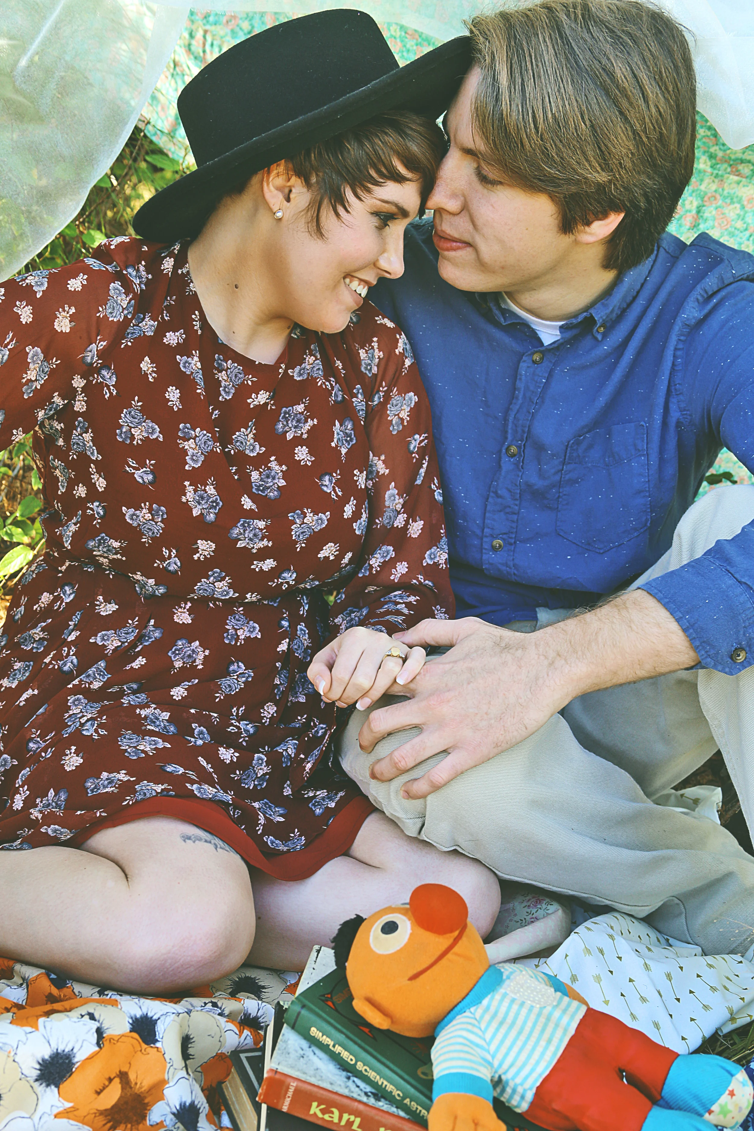 Derek + Alissa Engagement Session in Pontotoc, Mississippi