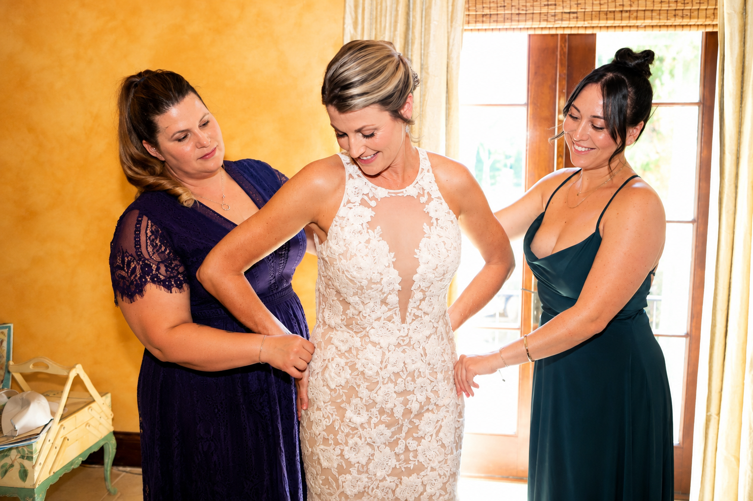 Bridal Dress Preparation with Attendants.png