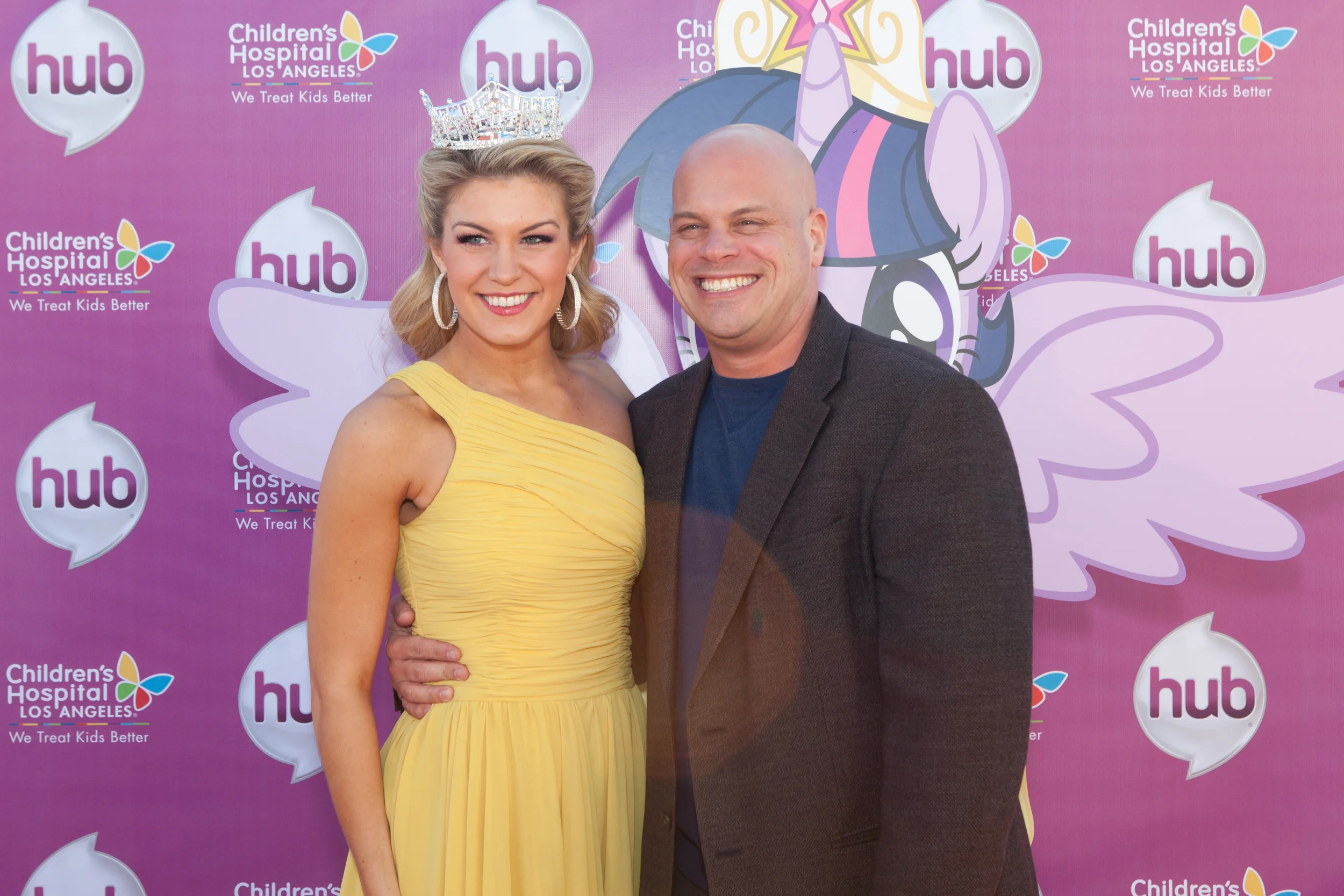 Miss America Mallory Hagan with Quantum's Jayson Raitt