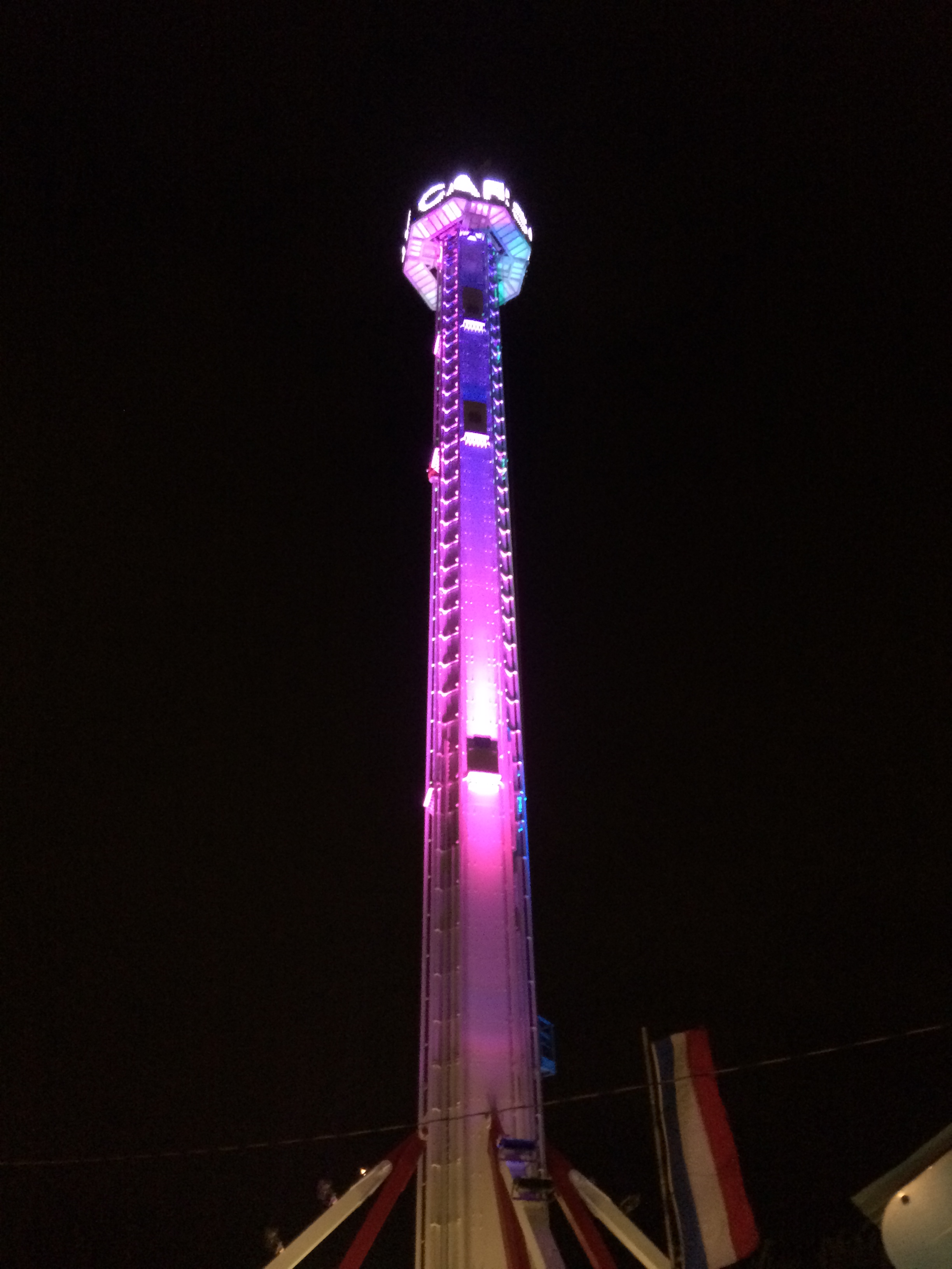 Drop Tower with Video Wall, World of Wonderland - Amarillo, TX