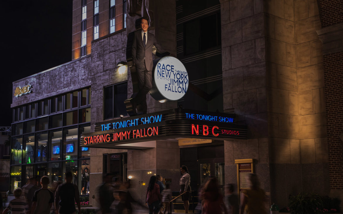 Race Through New York Starring Jimmy Fallon, Universal Studios - Orlando, FL
