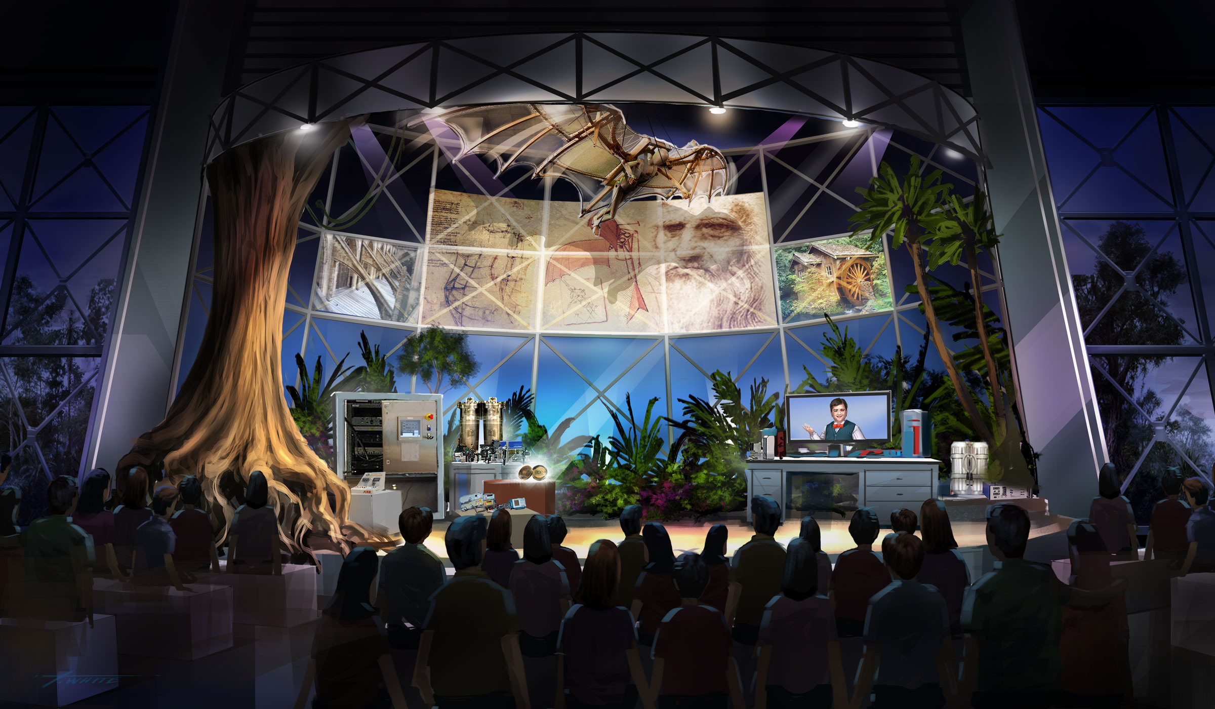 Concept Design for Science Center Themed Experience