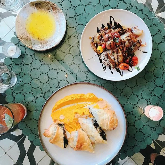 #tbt when I visited @foxfiremountainhouse for a gorgeous brunch filled with veggies!