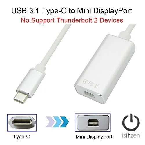 USB-C to miniDisplayPort