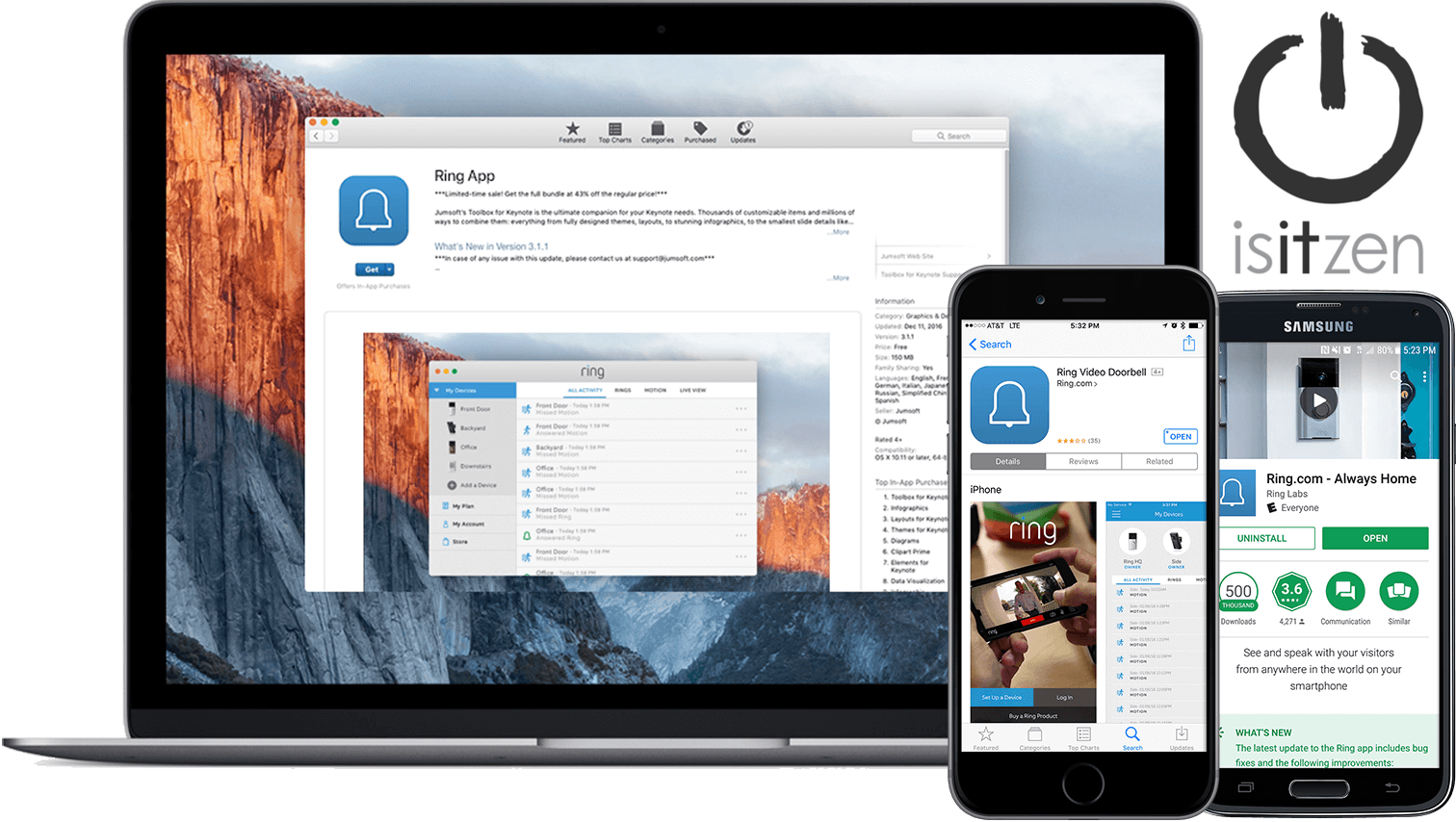 Ring App Mac OS X 10.11 El Capitan and above