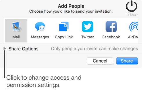 iCloud Keynote Collaboration
