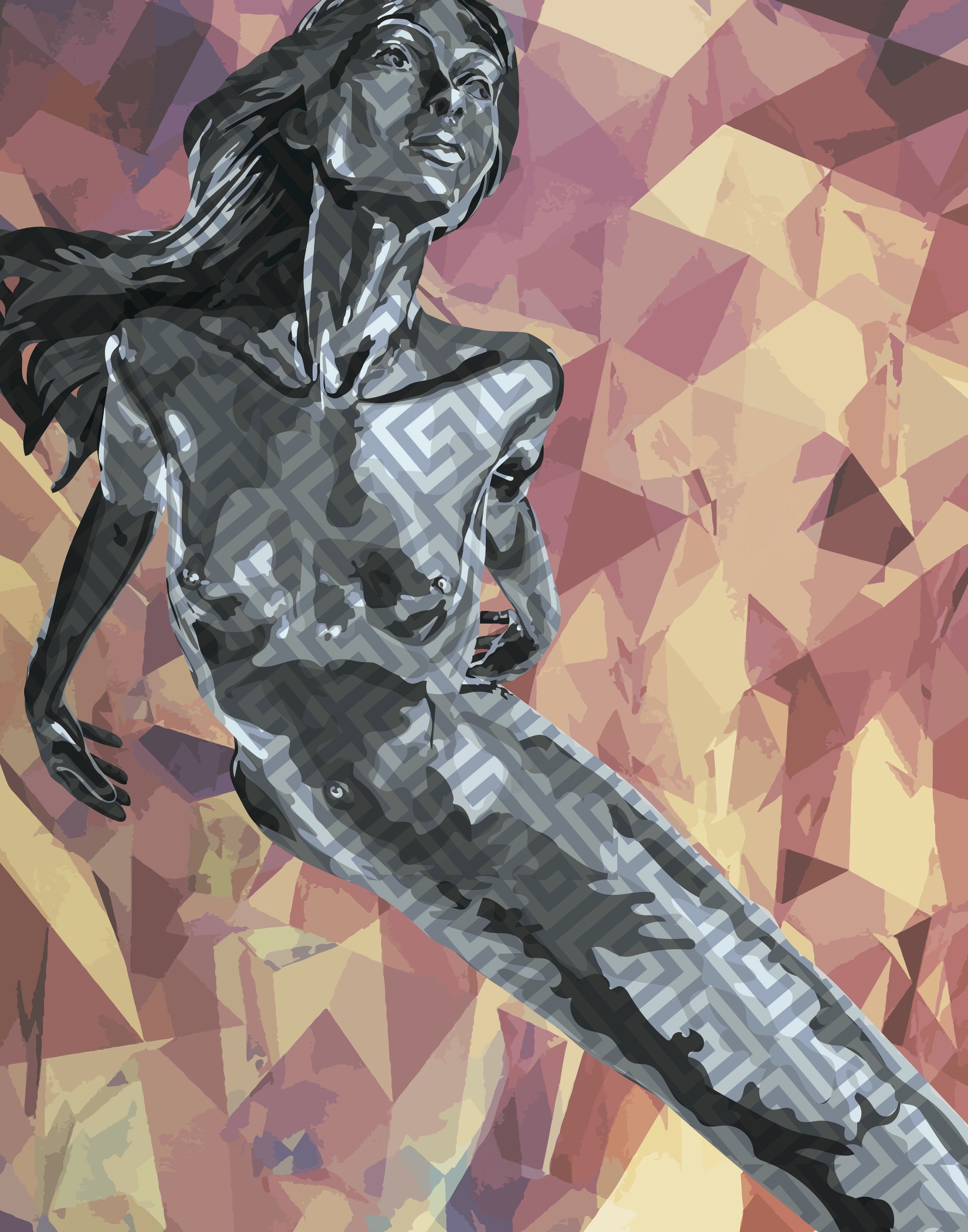 Erik Larson - I love to overlay textures and patterns on to my illustrations. I experiment and am always really happy with how it turns out. Let that creativity fly. 