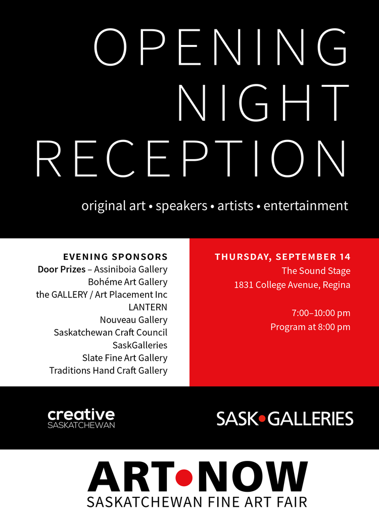 Art Now: Saskatchewan Fine Art Fair Opening Night Reception