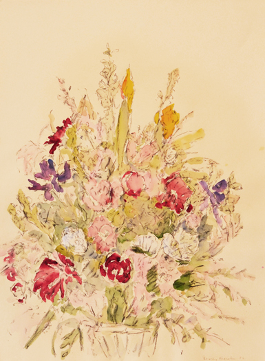 Dorothy Knowles, "Untitled", 1996, Watercolour on paper, 30" x 22"
