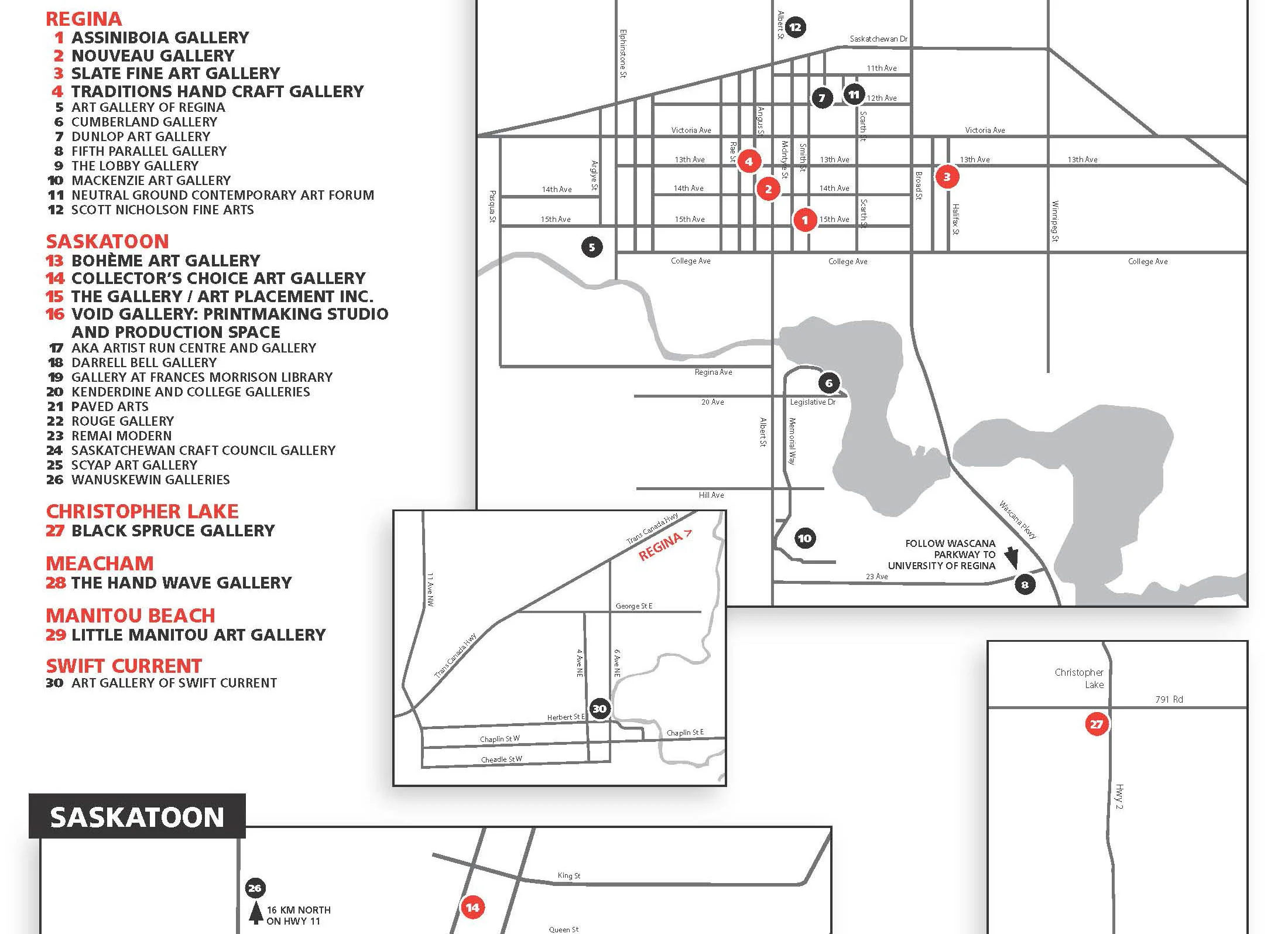 The Art Map. Follow Your Heart.