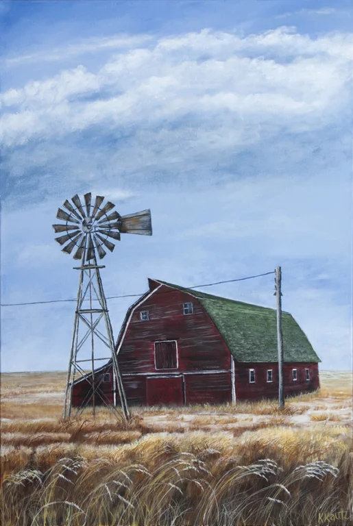 KATHY KAUTZ | Hip Roof Barn