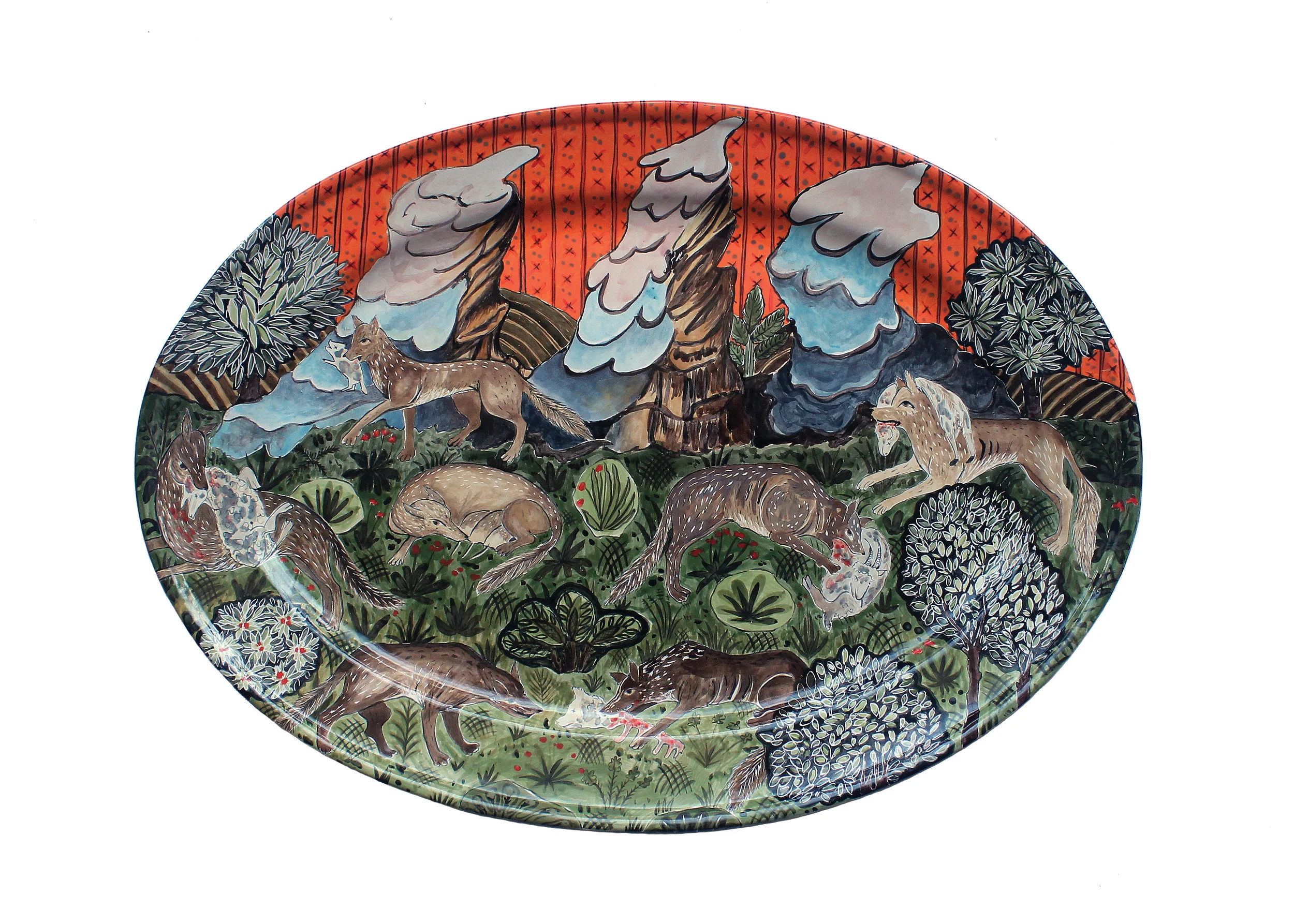 Lindsay Montgomery, “The Company of Wolves Charger”
