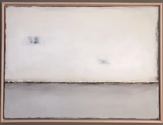 Joleen Claypool, "Winter Mist", 30"x22", acrylic on canvas, $350.