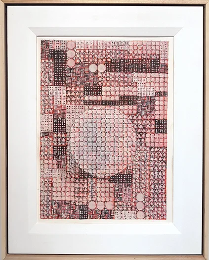 Lorenzo Dupuis, "AV #36", 2018, Egg tempera on panel, 16 1/2" x 12 1/2", $1,165.00 Framed CDN (+ taxes)