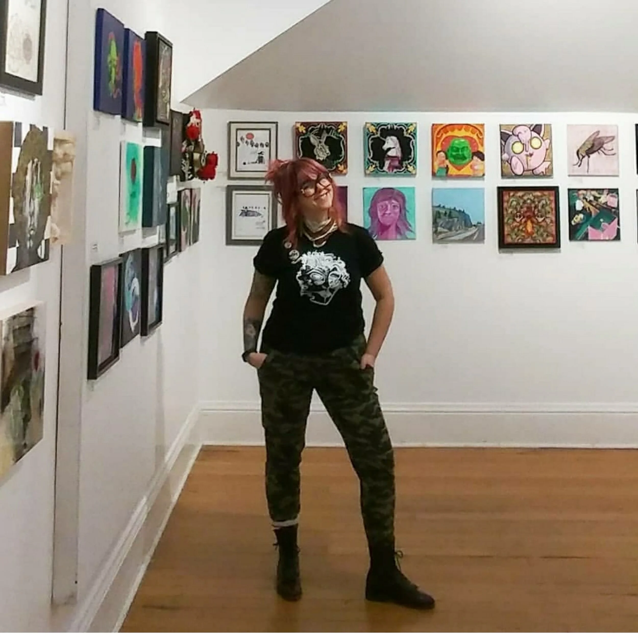 We asked and they answered. The Woods Art Space.