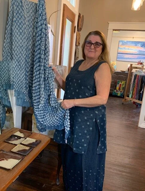 Owner, Gallerist, and Artist Connie Chaplin