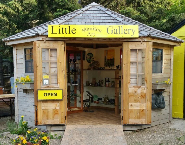 We asked and they answered. Little Manitou Art Gallery.