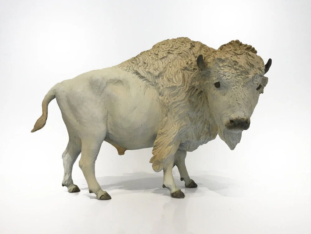 Joe Fafard, “Heaven,” patinated bronze, 10 x 13.5 x 7.25" AP 1 2017 note* this is a posthumous cast