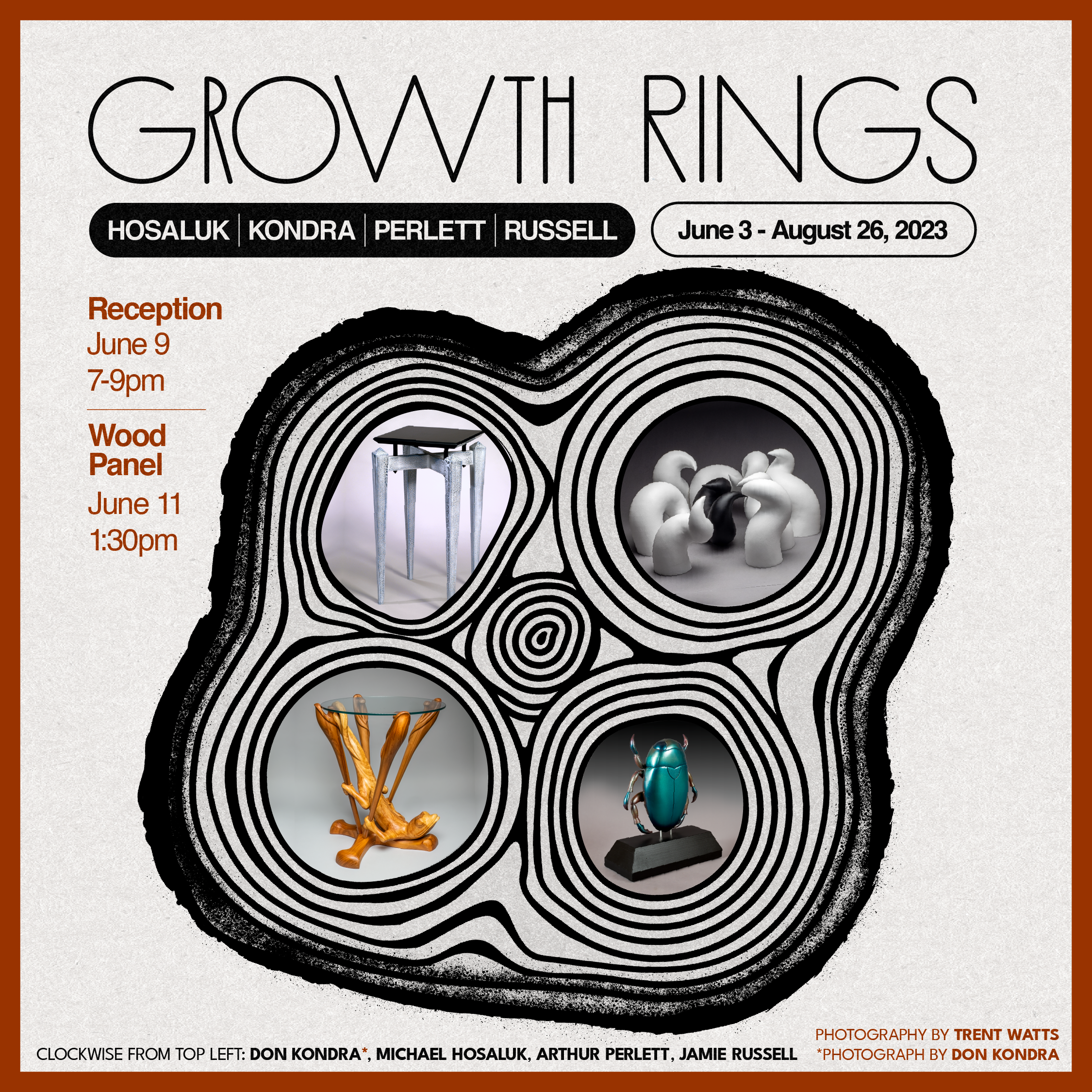 Multi-Artist Exhibition: Growth Rings